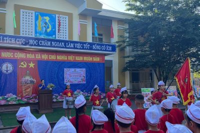 HOẠT ĐỘNG TRẢI NGHIỆM: THIẾT KẾ THIỆP XINH – CHỦ ĐỀ “CHÀO MỪNG KỶ NIỆM 96 NĂM NGÀY THÀNH LẬP HỘI LIÊN HIỆP PHỤ NỮ VIỆT NAM 20/10”