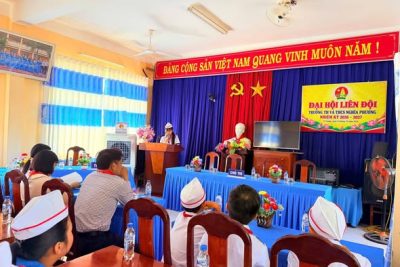ĐẠI HỘI LIÊN ĐỘI TRƯỜNG TIỂU HỌC VÀ TRUNG HỌC CƠ SỞ NGHĨA PHƯƠNG NHIỆM KỲ 2026 – 2027 THÀNH CÔNG RỰC RỠ!
