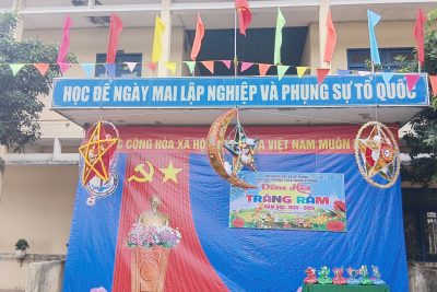 Đêm Hội Trăng Rằm 2025 tại Trường THCS Nghĩa Phương